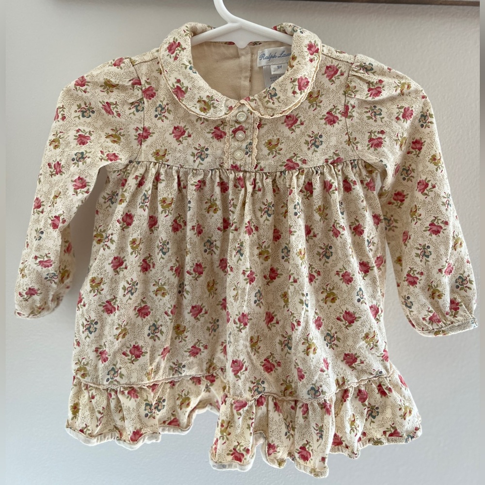 Floral Ralph Lauren Baby Dress - 9 months